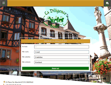 Tablet Screenshot of hotel-diligence.com